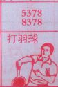 打羽毛球