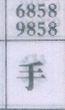 手
